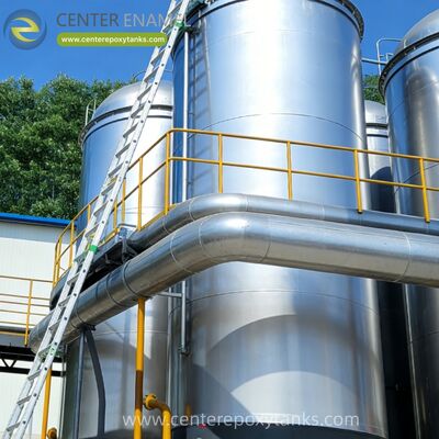 गैस स्टेशन के ईंधन भंडारण टैंक के लिए बाहरी तैरती छत