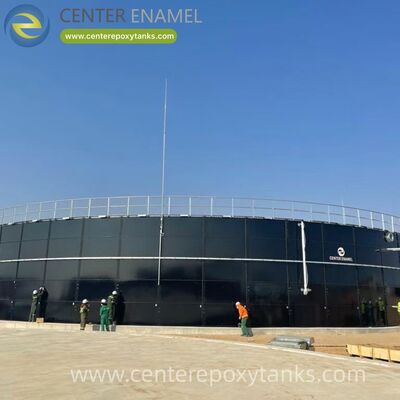पीने के पानी के टैंकों के रूप में बोल्टेड स्टील टैंकः सुरक्षित सामुदायिक जल वितरण सुनिश्चित करने के लिए पीने के उपयोग के लिए प्रमाणित।