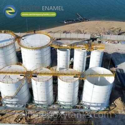 चावल के सिलो के रूप में बोल्ट स्टील टैंकः पर्यावरण की नमी और खराब होने से नाजुक चावल के दाने की रक्षा करता है।