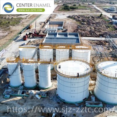 सिंगापुर नगरपालिका अपशिष्ट जल उपचार परियोजना के लिए सेंटर इनामेल अनाएरोबिक पाचन प्रौद्योगिकी प्रदान करता है