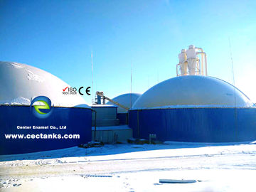 आंतरिक मंगोलिया में बायोगैस परियोजना के लिए ग्लास फ्यूज्ड टू स्टील एनाएरोबिक डाइजेस्टर टैंक