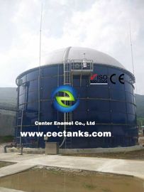 बीएससीआई अपशिष्ट जल भंडारण टैंक, स्टील के लिए पिघला हुआ बोल्ट ग्लास अपशिष्ट जल उपचार टैंक