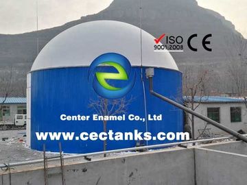एल्यूमीनियम गुंबद छत कस्टम रंग के साथ बोल्ट स्टील अनाज भंडारण टैंक