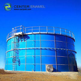 अपशिष्ट जल उपचार संयंत्र के लिए औद्योगिक ग्लास अस्तरित स्टील जल भंडारण टैंक