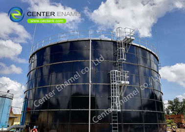 बायोगैस भंडारण के लिए 10000 / 10k गैलन ग्लास स्टील के लिए जल टैंक फ्यूज किया