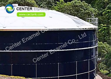 एल्यूमीनियम छत स्टेनलेस स्टील बोल्ट टैंक / पेयजल भंडारण टैंक