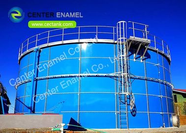 30000 गैलन सीवेज होल्डिंग टैंक में उत्कृष्ट भंडारण टैंक प्रदर्शन के साथ ग्लास अस्तर वाले स्टील पैनल होते हैं
