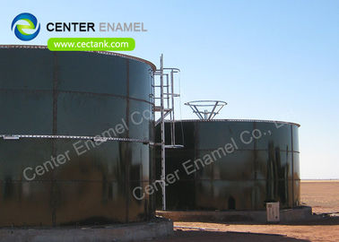 पीने के पानी के भंडारण के लिए केंद्र इनामेल ग्लास अस्तरित स्टील टैंक