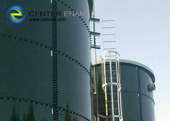 खाद्य प्रसंस्करण कारखाने के लिए बोल्टेड स्टील औद्योगिक जल भंडारण टैंक