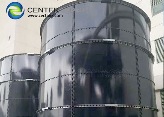 घर्षण प्रतिरोधी शीशा अस्तरित स्टील तरल भंडारण के लिए औद्योगिक पानी के टैंक