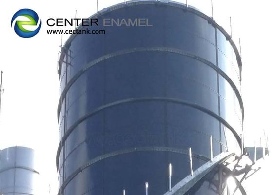 औद्योगिक अपशिष्ट जल उपचार परियोजना के लिए 3450N/cm बोल्ट स्टील टैंक