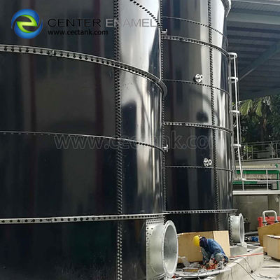 पीने के पानी के भंडारण परियोजनाओं के लिए निष्क्रिय ग्लास अस्तरित स्टील टैंक