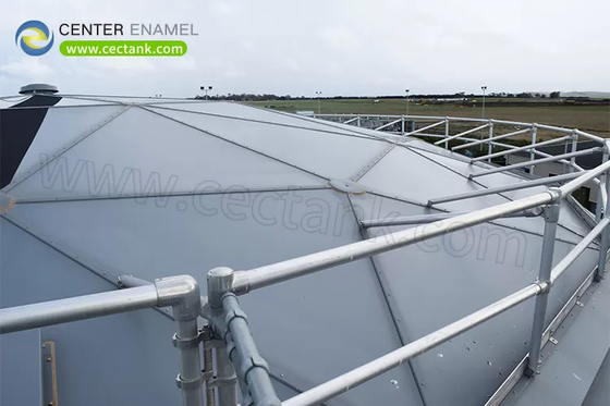 जल आपूर्ति और अपशिष्ट जल उपचार सुविधाओं के लिए संक्षारण प्रतिरोधी एल्यूमीनियम गुंबद छत