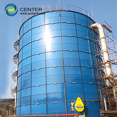 रासायनिक अपशिष्ट जल उपचार संयंत्र के लिए बीएससीआई बोल्ट स्टील टैंक