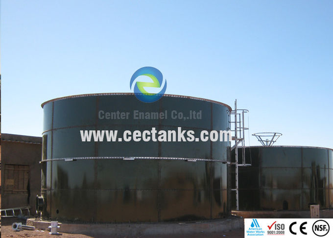 गैस/तरल जलरोधक भूमि के ऊपर ईंधन भंडारण टैंक 3450 एन / सेमी आसंजन 1