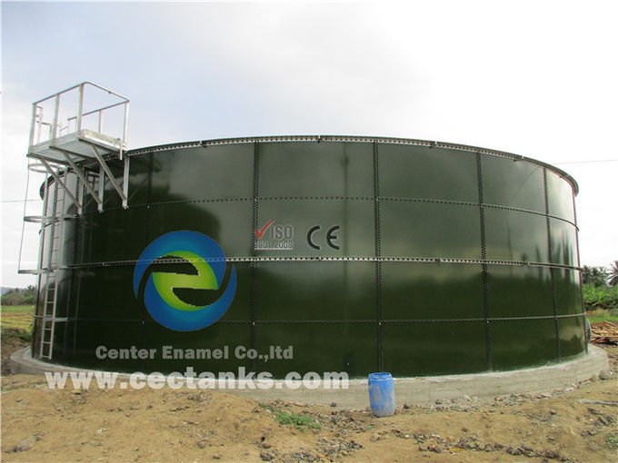 ओएसएचए बीएससीआई ग्लास अस्तर स्टील के साथ अनुकूलित पानी भंडारण टैंक ISO9001 विस्तार योग्य और चल 0