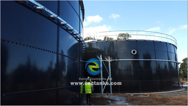 जल आपूर्ति भंडारण परियोजना ग्लास स्टील के लिए फ्यूज किया गया पानी के टैंक साइलो कंटेनर NSF 61/ ANSI के अनुरूप 1