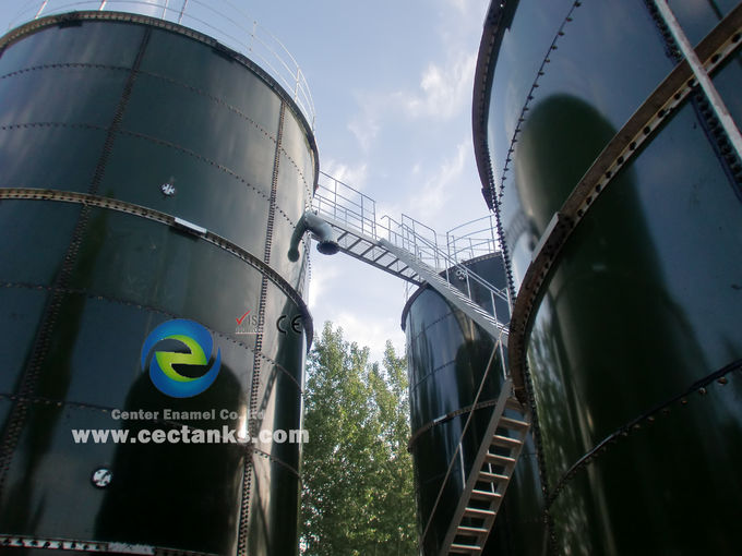 न्यूनतम रखरखाव आवश्यकता ग्लास अस्तर स्टेनलेस स्टील पानी भंडारण टैंक 30 वर्ष से अधिक सेवा जीवन 0