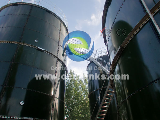 बीजिंग ओलंपिक परियोजनाओं के लिए पानी भंडारण उपकरण कांच से लिपटे पानी भंडारण टैंक 1