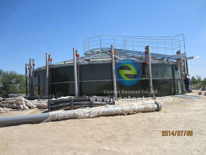 सामुदायिक जल उपचार के लिए कंक्रीट या ग्लास से लिपटे जल भंडारण टैंक 1